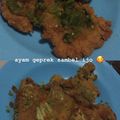 Cooksnap dari ana untuk resep Ayam geprek sambel ijo