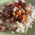 El cooksnap de astrid badia cuando hizo Cuscús con cordero.