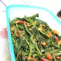 Cooksnap dari Hindun Munawarah untuk resep Tumis kangkung belacan