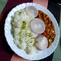 Dolly Kachhwani's cooksnap of when they made Rajma chawal.