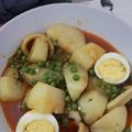 El cooksnap de Toni Martinez cuando hizo Calamares y sepia guisada con patatas🦑🐙.