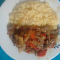 El cooksnap de Jorge Luis Cedeño A. cuando hizo Lomo saltado peruano.