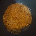 El cooksnap de María José cuando hizo Tortilla de jurel.