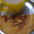 Anjum Malik का कुकस्नैप जब उन्होंने बेसन का चीला (besan ka cheela recipe in Hindi) बनाया था।