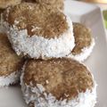 El cooksnap de Luciana Corasaniti cuando hizo Galletitas de coco (Apto vegano).