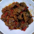 Cooksnap dari Ika untuk resep Ati Ampela Ayam Tumis Pedas