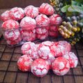 Cooksnap dari Qory Zuniana Baroe untuk resep Red Velvet Crinkles Cookies