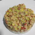 El cooksnap de Tamara Qb cuando hizo Tartar de salmón y aguacate.
