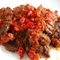 Cooksnap dari Nadya Ayu Satriani untuk resep Dendeng Kering Balado