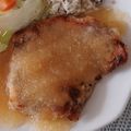 El cooksnap de Carolina Castillo cuando hizo Cerdo en salsa de manzana🥩🍎.