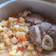 El cooksnap de Natalia cuando hizo Estofado de osobuco.