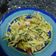 El cooksnap de Little Lizzard cuando hizo Espaguettis de calabacín con gulas y gambas.