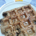 El cooksnap de Maga Osuna cuando hizo Waffles de banana y avena sin harina.