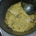 El cooksnap de Maii Jaque cuando hizo Arroz amarillo con pollo de mi abuela.
