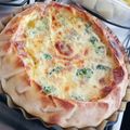 El cooksnap de Yamila cuando hizo Tarta de Brócoli y queso.
