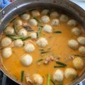 รูป Cooksnap ของ Pimporn Karaket เมื่อเขาทำ ขนมจีนน้ำยากะทิลูกชิ้นปลา