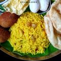 Subhasree Santra's cooksnap of when they made বাসন্তী পোলাও (basanti polao recipe in bengali).