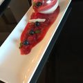 El cooksnap de Ana Licia Souza cuando hizo Panacotta.