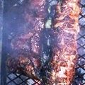 El cooksnap de Mario H. Davi cuando hizo Entraña a la parrilla.