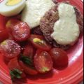 El cooksnap de Casandra Barrios cuando hizo Hamburguesas de Remolacha.