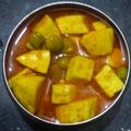 Rekha Bhatia का कुकस्नैप जब उन्होंने मटर पनीर (Matar paneer recipe in hindi) बनाया था।