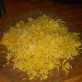 El cooksnap de Cesar madryn cuando hizo Arroz Graneado.