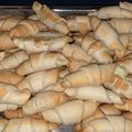 Szomorné Dániel Ditta Cooksnap-ja, amikor elkészítette a(z) Sajtos-sonkás kifli receptet.