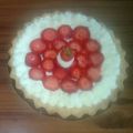 El cooksnap de Laura GP cuando hizo Tarta de frutillas.