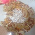 El cooksnap de Rubén Segura Haro cuando hizo Piruletas de cabello de angel y jamón serrano.