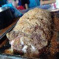 El cooksnap de Fiamma Bermann cuando hizo Pan de Carne relleno.