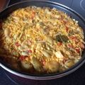 El cooksnap de estcolrod (Esther) cuando hizo Arroz con pollo y alcachofas.