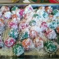 Cooksnap dari Nesya Ummi 2R untuk resep Kelpon Ubi Pelangi