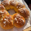 El cooksnap de Sara PA cuando hizo Roscón de reyes.