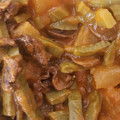 El cooksnap de Carlos Guemer cuando hizo Sopa de champiñones y nopales.
