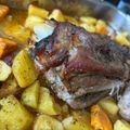 Cooksnap από lampena στη συνταγή Γαλοπούλα μπούτι με πατάτες στον φούρνο