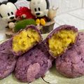 湯小舒 的 好簡單「紫薯地瓜餅乾」熱呼呼的好好吃♡ cooksnap