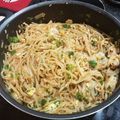 Sarah Kazee's cooksnap of when they made Pad Thai.