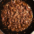 El cooksnap de Luis Gimenez cuando hizo Higaditos de pollo encebollado.