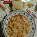 El cooksnap de EmiCocina cuando hizo Ñoquis de calabaza.