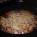 1supergirl's cooksnap of when they made CROCK POT LASAGNA.