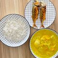 Cooksnap anys fatehah semasa beliau membuat Telur itik masak lemak cilipadi.