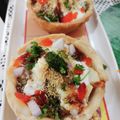 Maya Bawane Damai's cooksnap of when they made सोन कटोरी चाट.