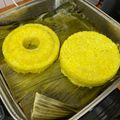 Cooksnap Mimai Manic semasa beliau membuat Pulut Kuning Halba.