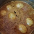 Cooksnap Erin Naomei semasa beliau membuat Gulai Telur Pecah.