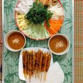 Cooksnap của Lừ Tâm An khi họ làm theo món Mẹt nem nướng