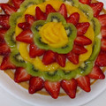 El cooksnap de Noelia Sobrevilla cuando hizo Tarta de crema pastelera y frutas.