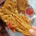 Cooksnap dari Sachia Siregar untuk resep Jamur Enoki Krispi Bumbu Ketumbar