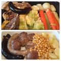 El cooksnap de Joan Adam cuando hizo Cocido catalán (Escudella i carn d'olla).