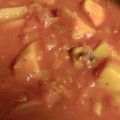 El cooksnap de Mery cuando hizo Sepia en salsa de tomate.