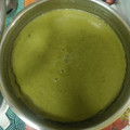 El cooksnap de Bel de Tauro cuando hizo Puré de espinacas y calabacín.